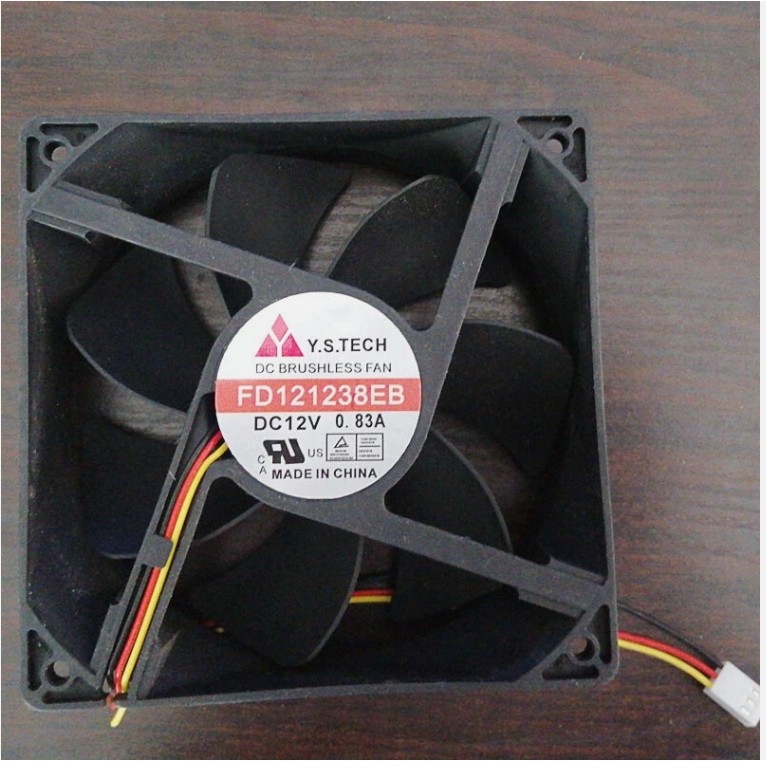 Y.S.TECH FD121238EB Graphics card cooling fan DC12V 0.83A 3Pin