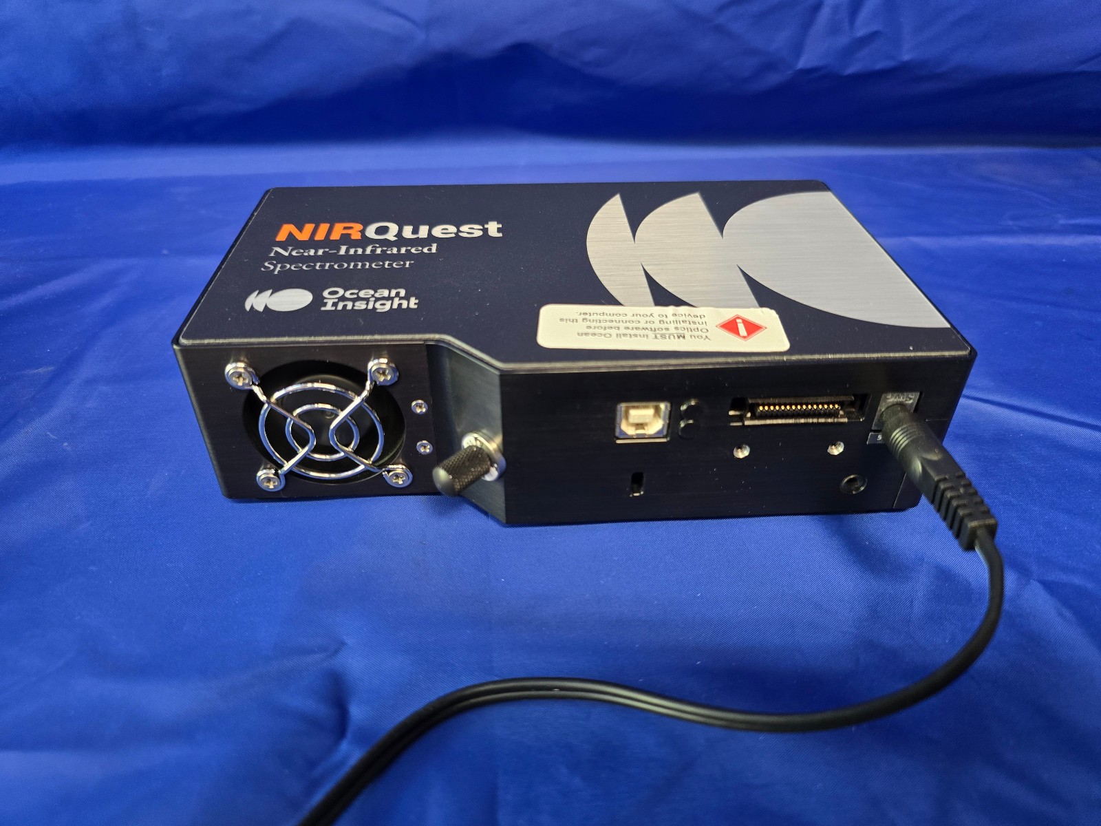 Ocean Optics (was Ocean Insight) NIRQuest spectrometer. Model # NIRQ512.