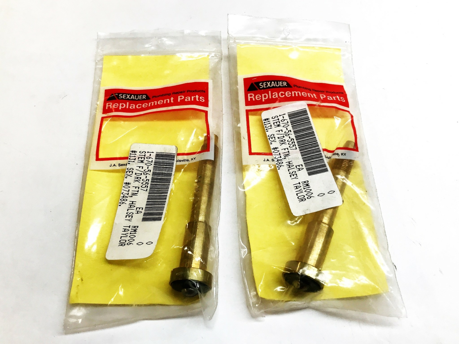 Sexauer/Halsey Taylor HT-1 Drinking Fountain Stem 7348 [Lot of 2] NOS