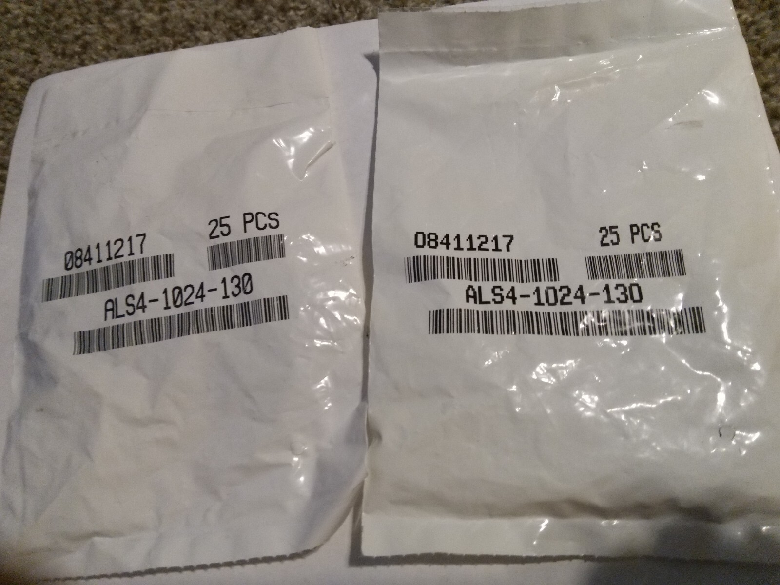 NEW 50 PCS AVK AL SERIES ALS4-1024-130 RANGE THREADED INSERT 10-24 UNC .020-.130
