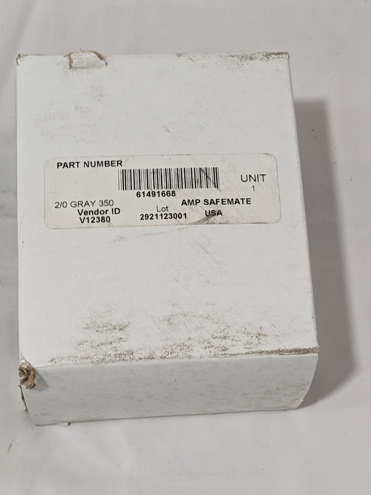 SMH Silver-Plated Copper Battery Connector 2/0 AWG, 600 V, 350 A 61491668