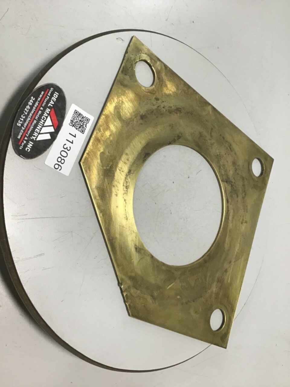 VAN DORN Die Height Wear Plate 500HT / WP (2) Used #113086