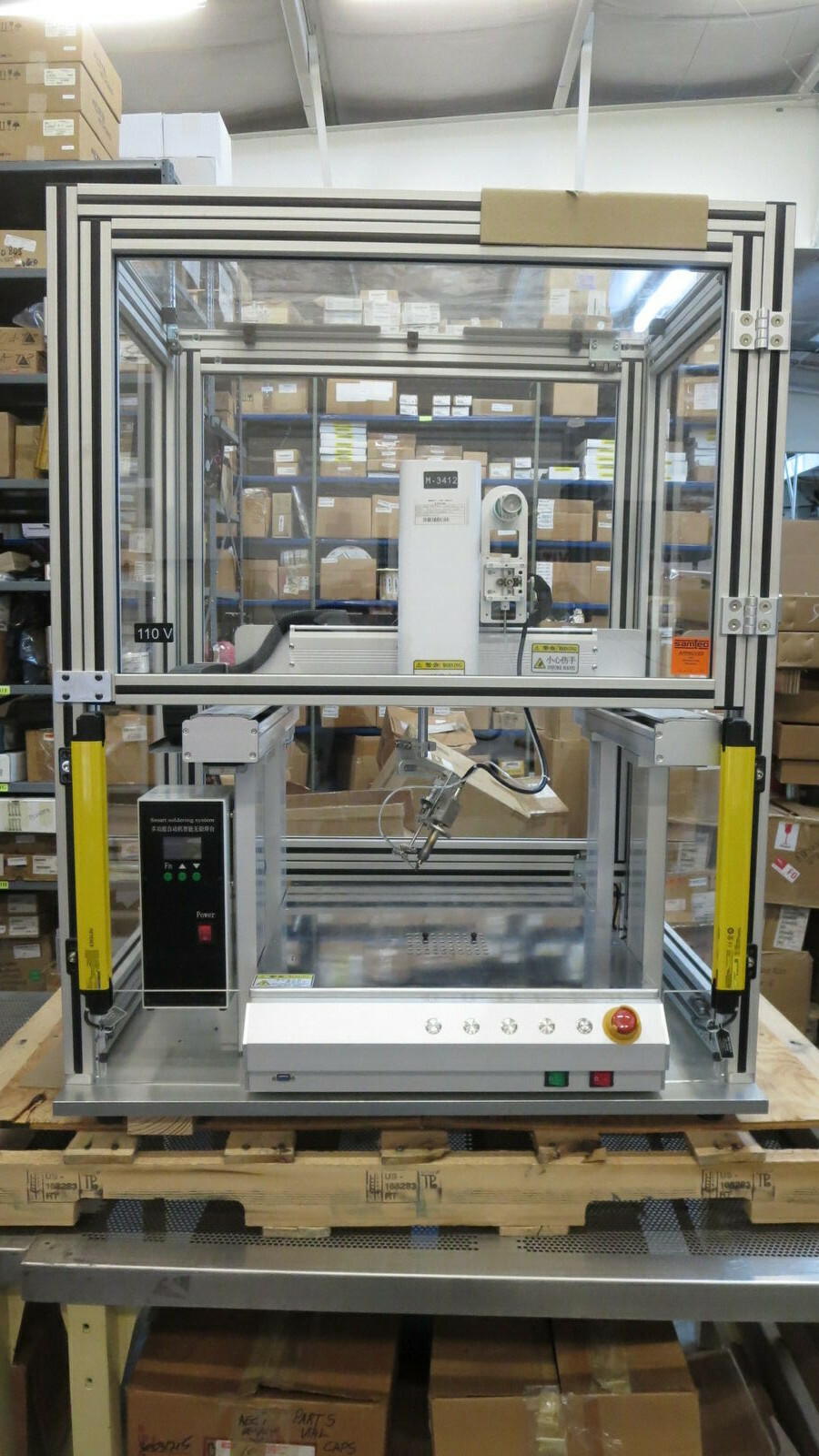 SHENZHEN XHS-HXJ331R FOUR-AXIS INTELLIGENT TIN SOLDERING MACHINE
