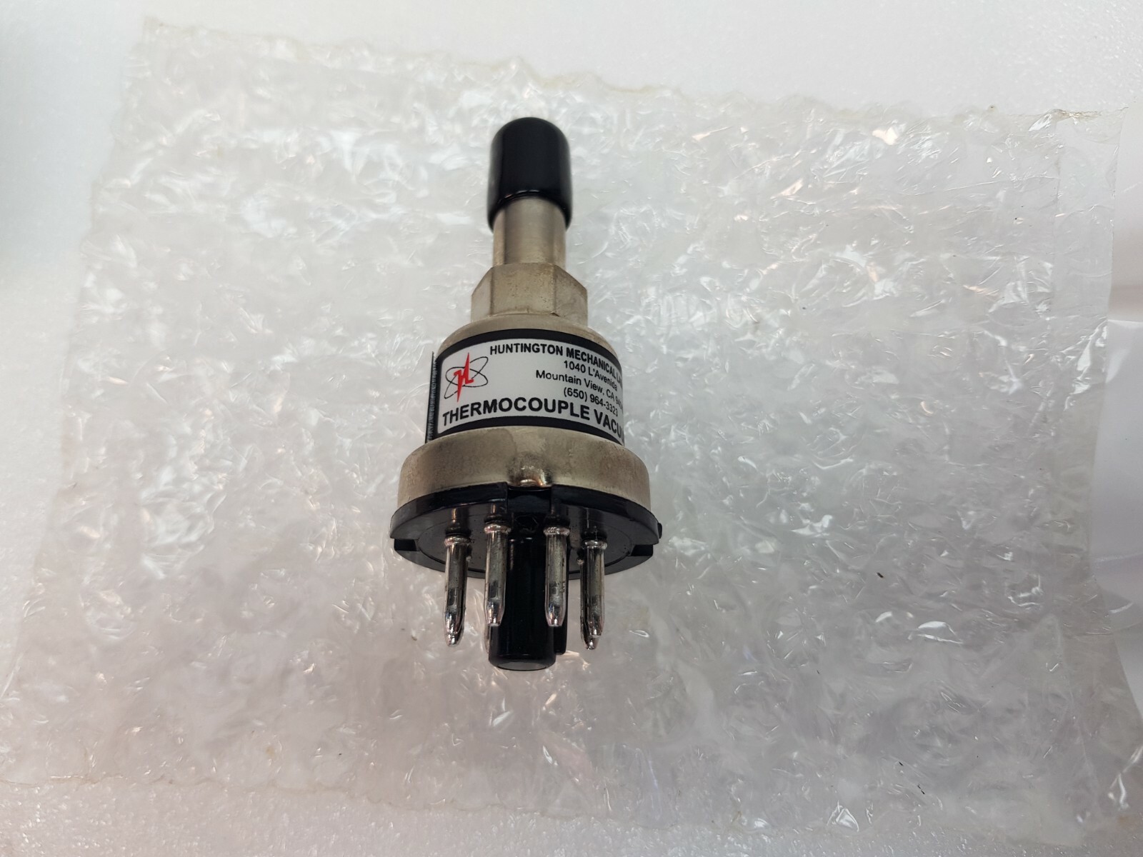 Huntington Mechanical Laboratories 1518 thermocouple vacuum gauge