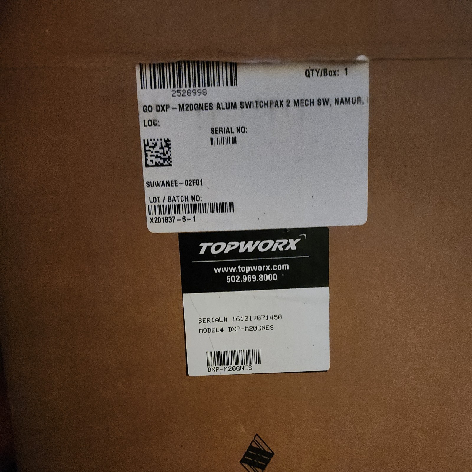 TOPWORX DXP-M20GNES Brand new in box.