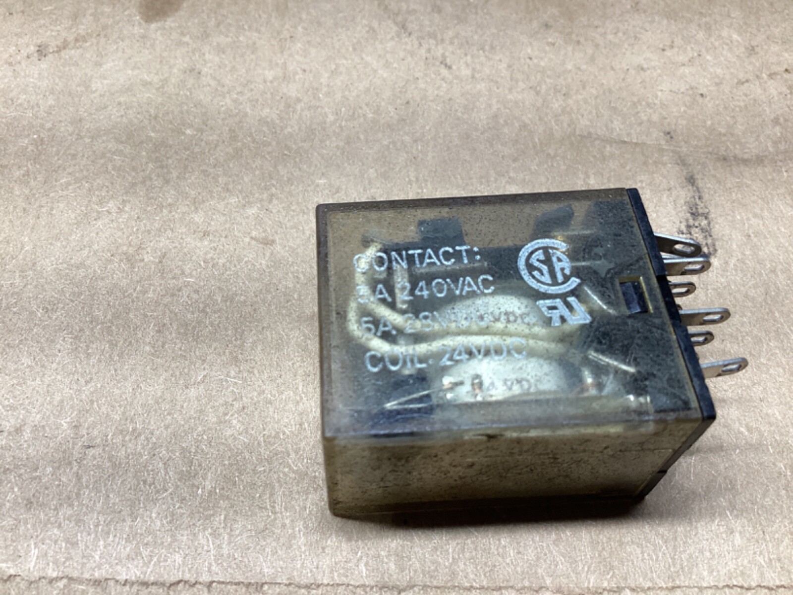 Lot of 4 Omron MY4N 24VDC Relay #109L79