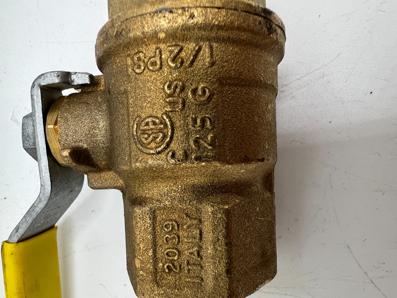 Jomar 3/4″ TWO PIECE BRASS, GAS SHUT OFF BALL VALVE T-100NE