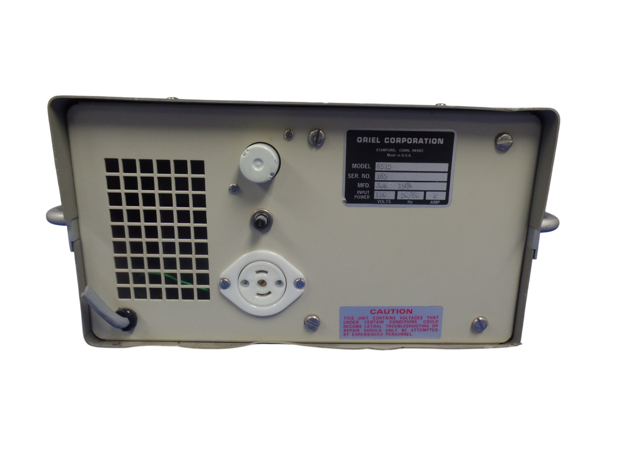 ORIEL ARC LAMP POWER SUPPLY 6515 – Free Shipping