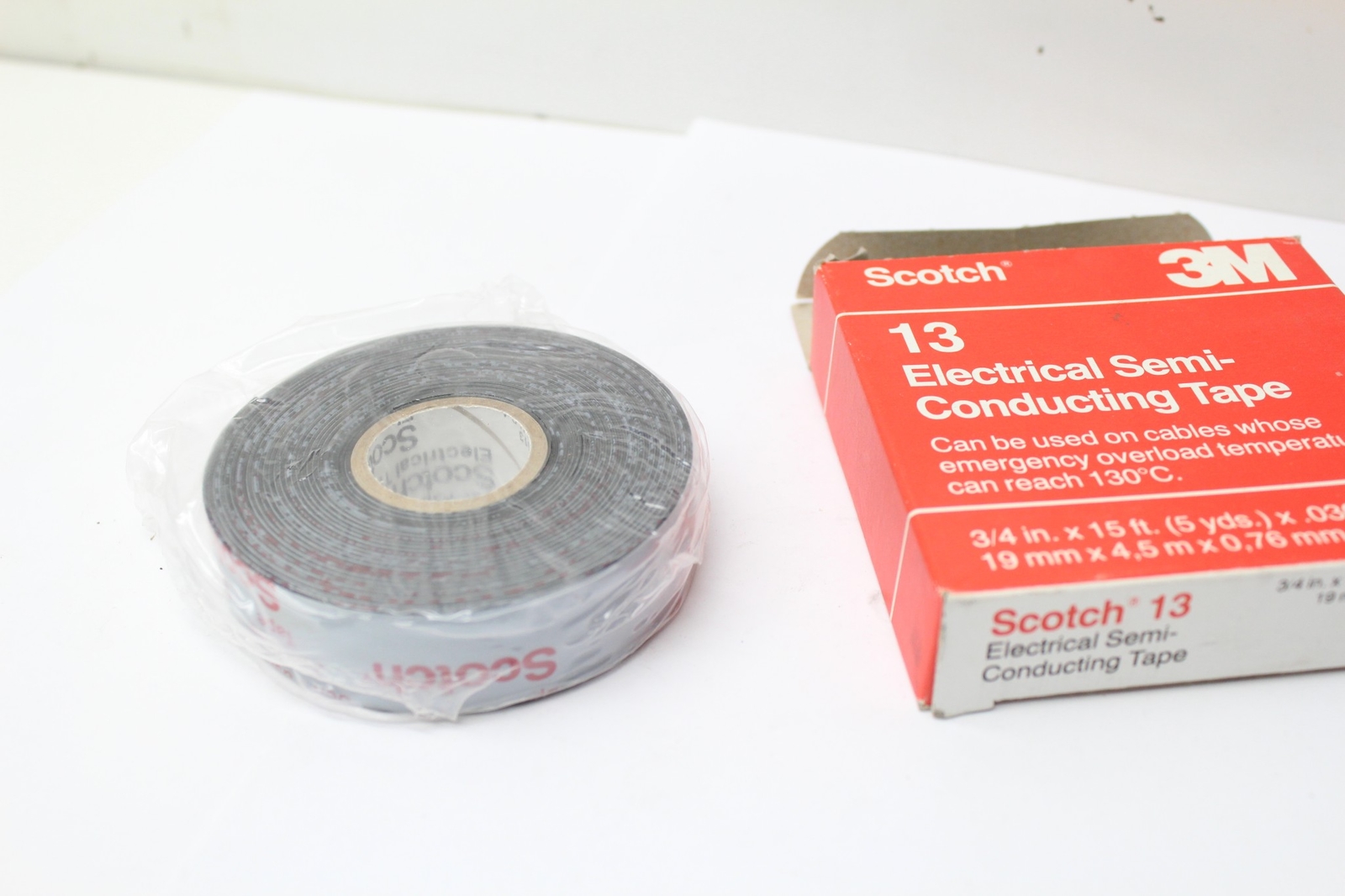 3M Scotch13 Electrical Semi-Conducting Tape 3/4″ x 15′