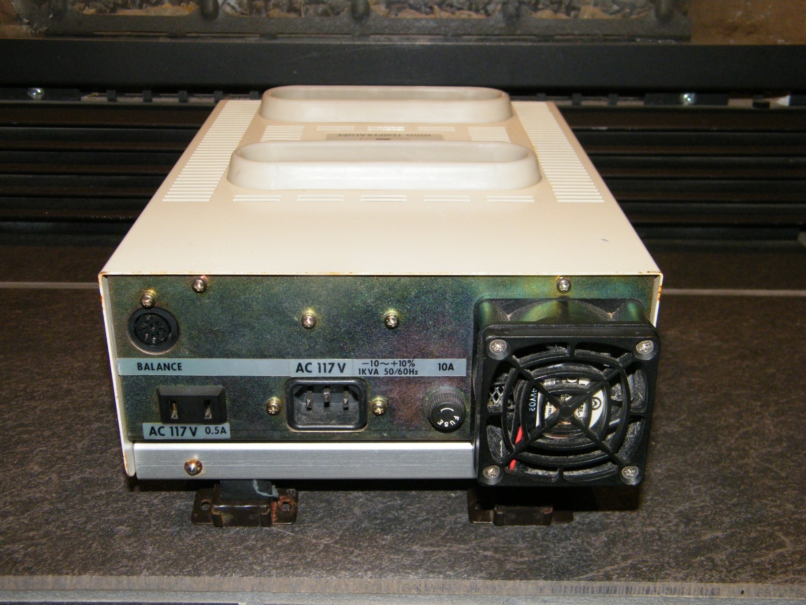 SHIMADZU HEATER UNIT; AC 117V, POWER SUPPLY NOT INCLUDED, GUARANTEED TO WORK!