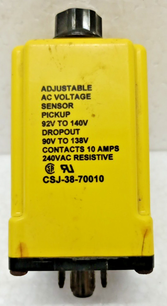 Tyco Electronics/Potter & brumfield CSJ-38-70010 Adjustable AC Voltage Sensor