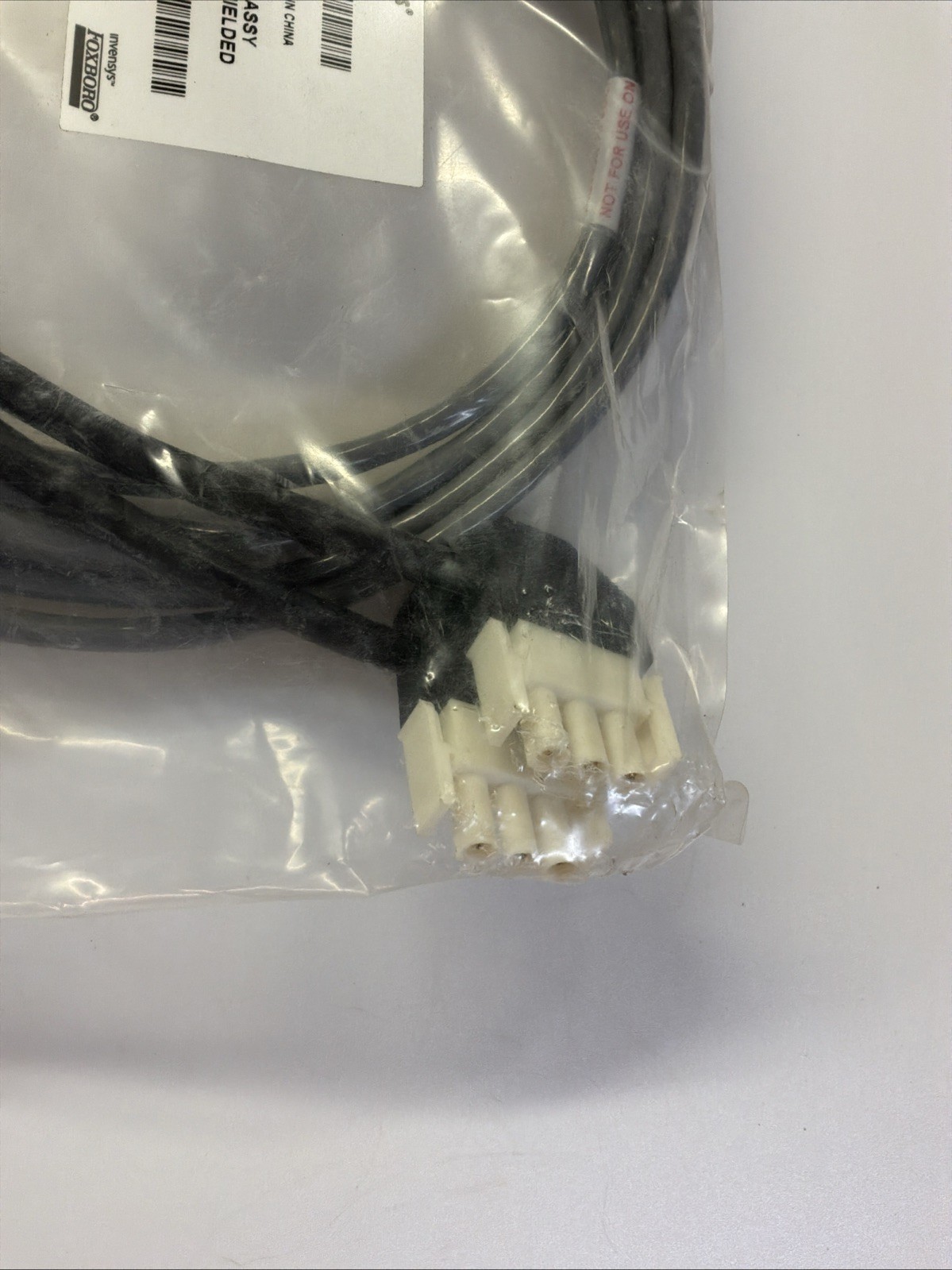 Foxboro P0972ZS Rev C I/A Series Power Cable Assy PDU to FCM Shielded NOS