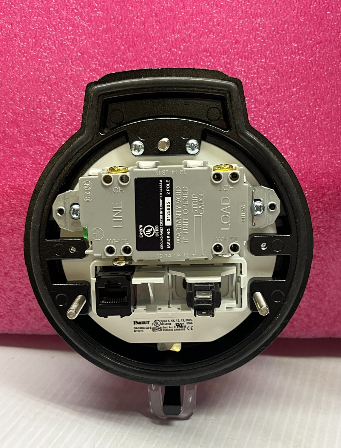 New Panduit DAP4BC-G3-5 Data Access Port 4″ Base 298-20514-ND