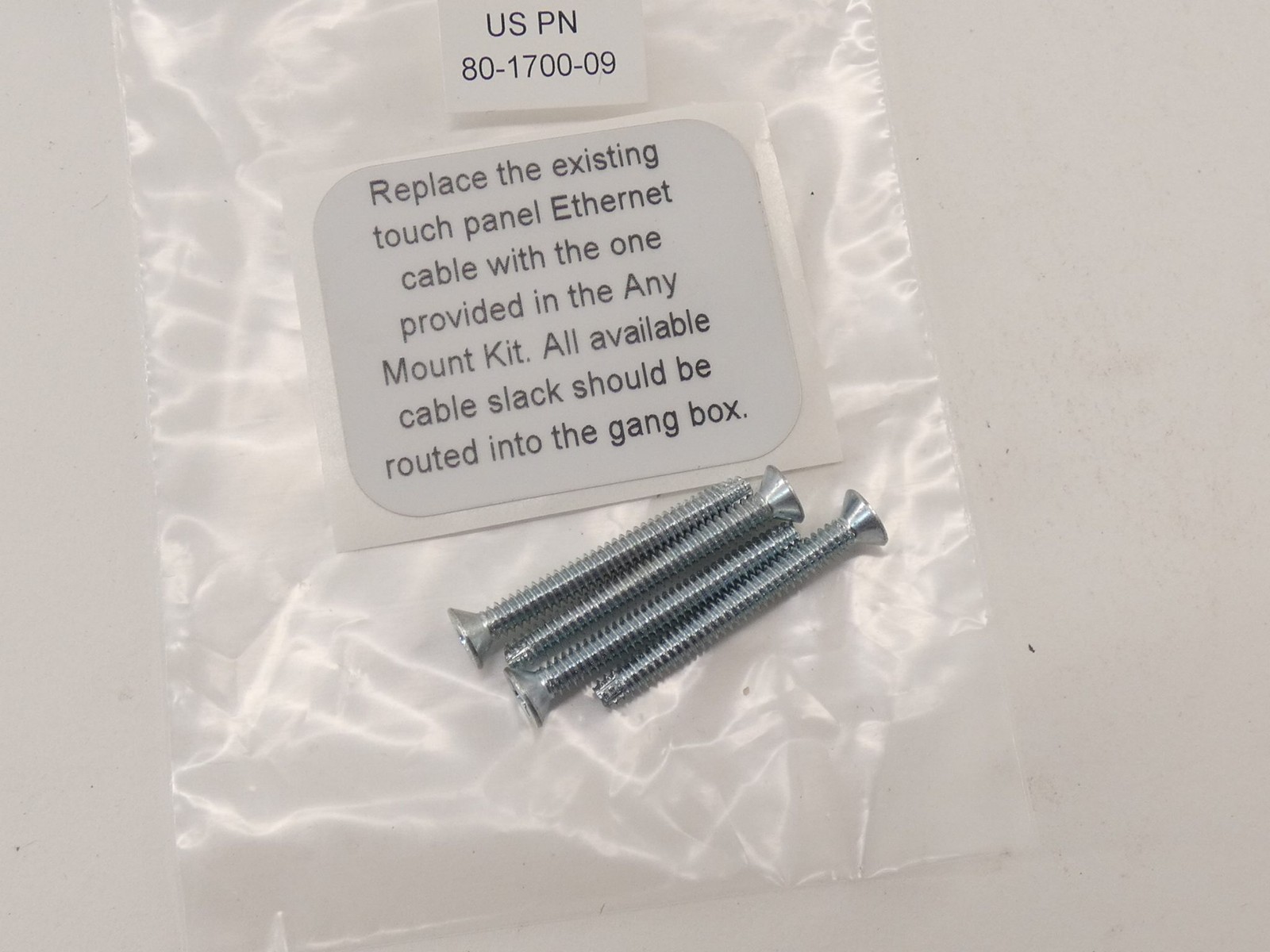 AMX MSA-AMK2-07 Wall Mount Kit Touch Panel 7″ Modero – NEW Surplus!