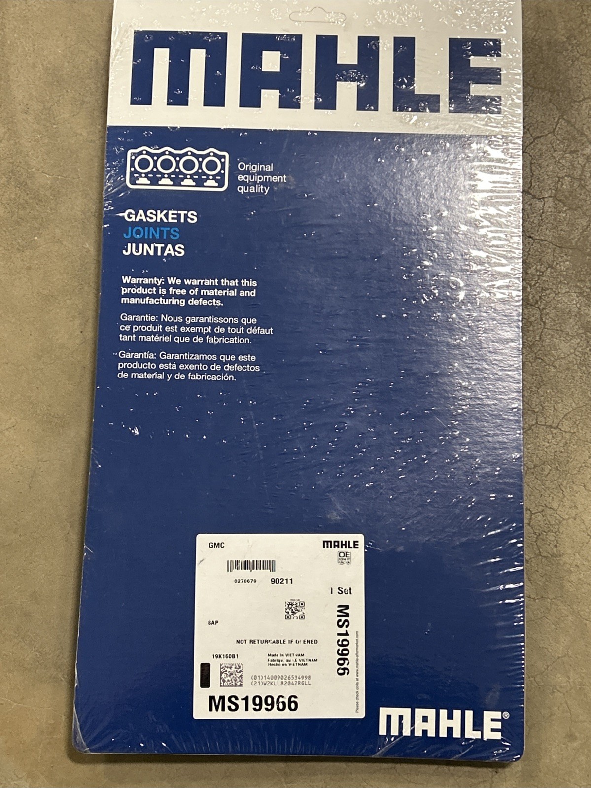 MAHLE Original MS19966 Engine Intake Manifold Gasket Set