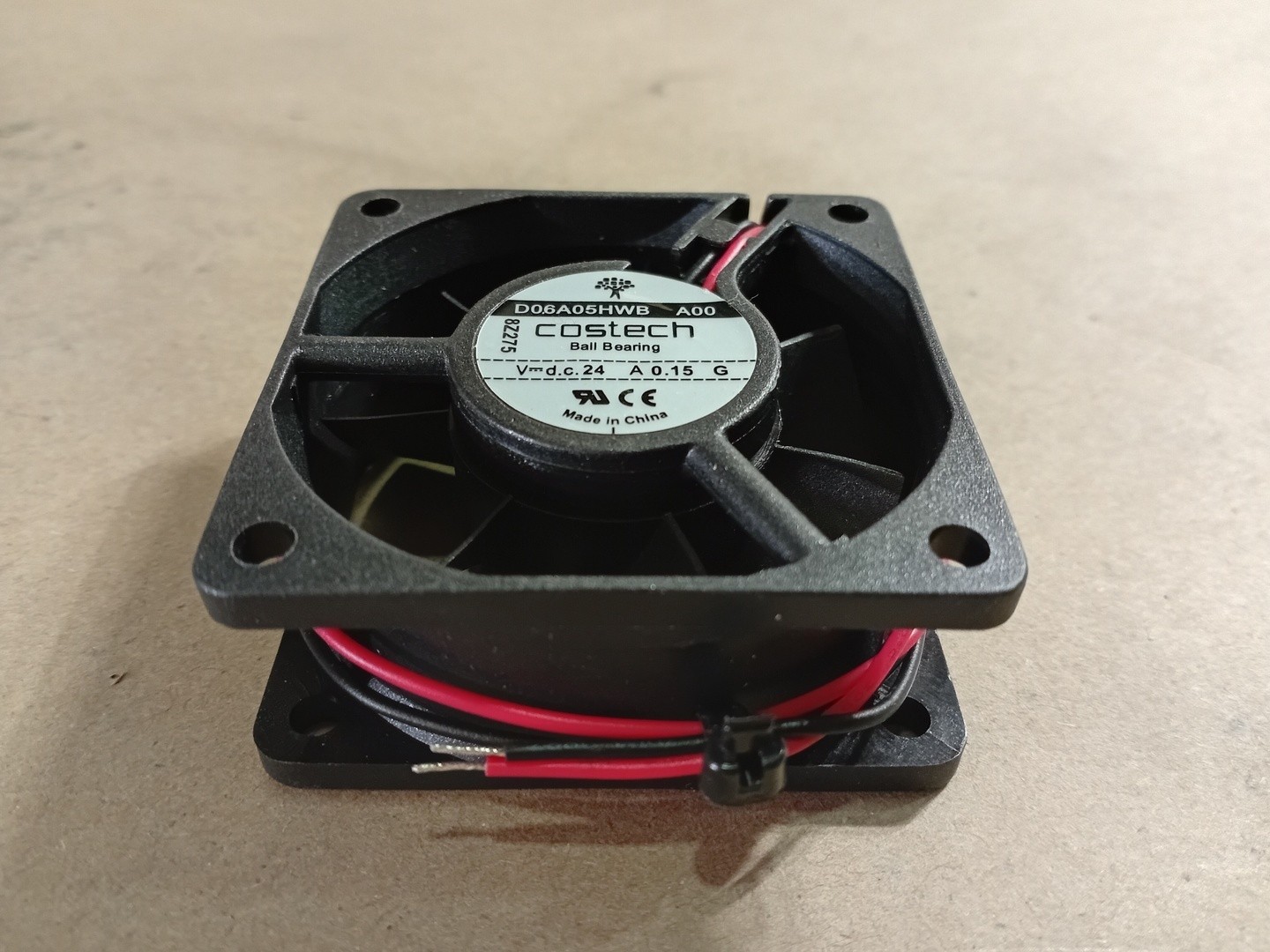 SURPLUS NEW COSTECH 24 VDC Fan 60x60x25mm, 532111, 3059028, D06A05HWB – Parts
