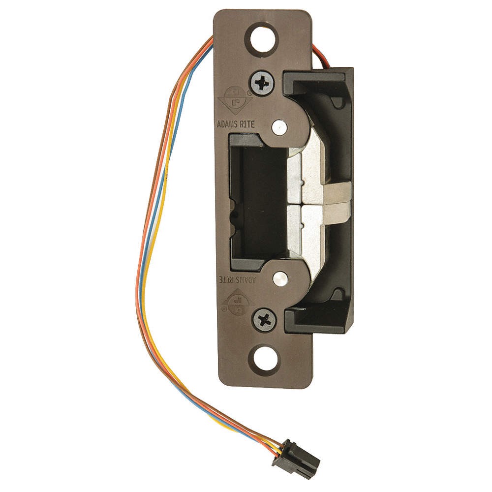 ADAMS RITE 7400-313 Electric Strike,Dark Bronze 28XT34