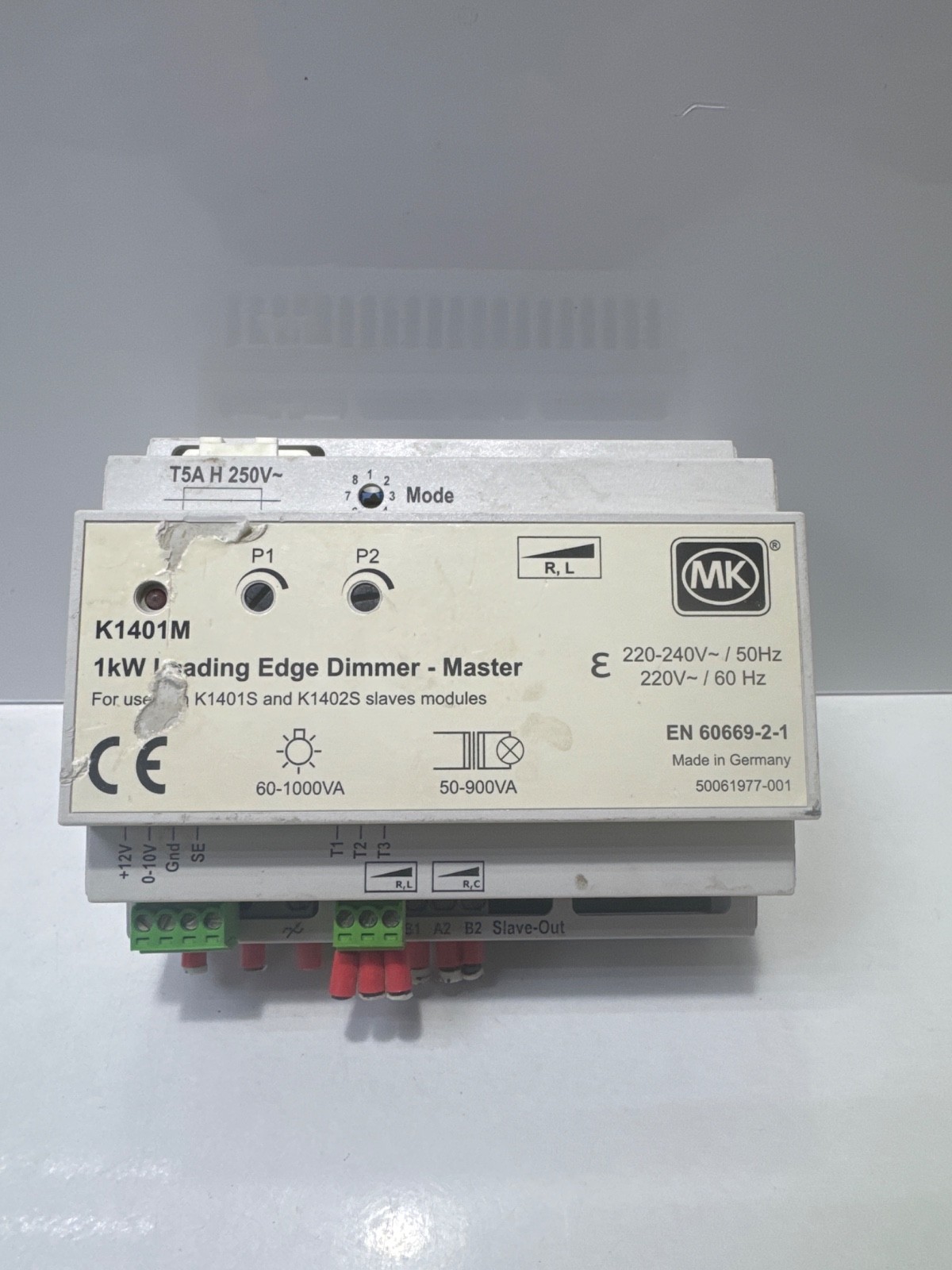 MK K1401M 1kW Leading Edge Dimmer – Master unit
