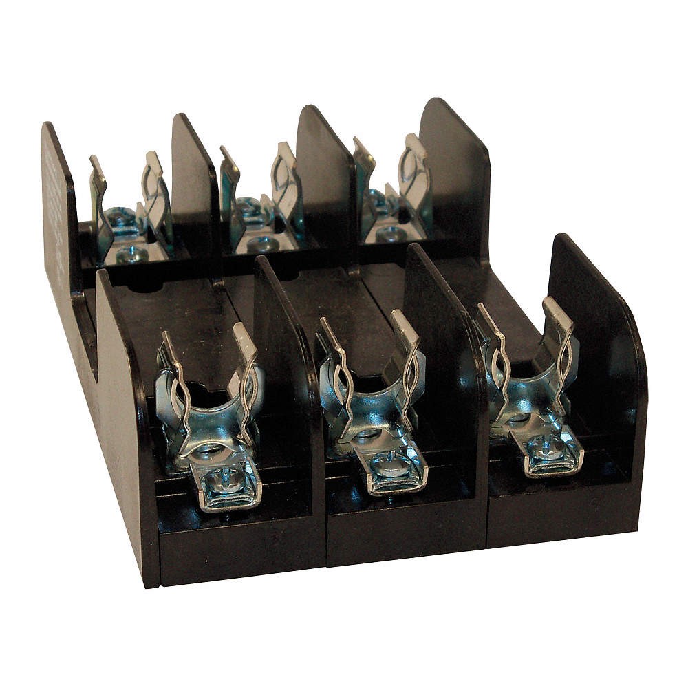 MERSEN 60328R Fuse Block,0 to 30A,R,3 Pole 5LDK9