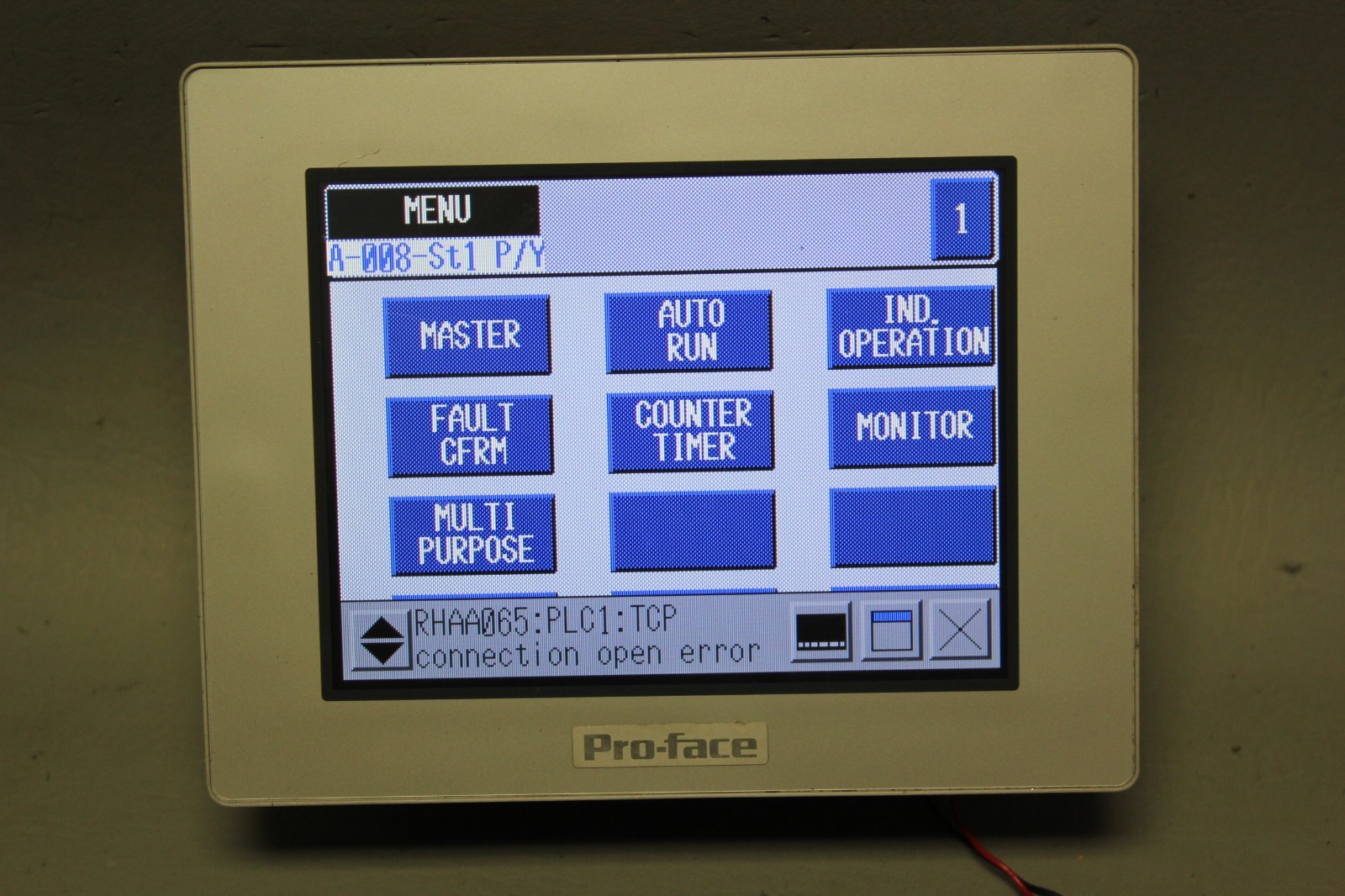 PROFACE MODULAR HMI OPERATOR PANEL PFXXM4300TP & PFXLM4301TADAC XM-4300TP