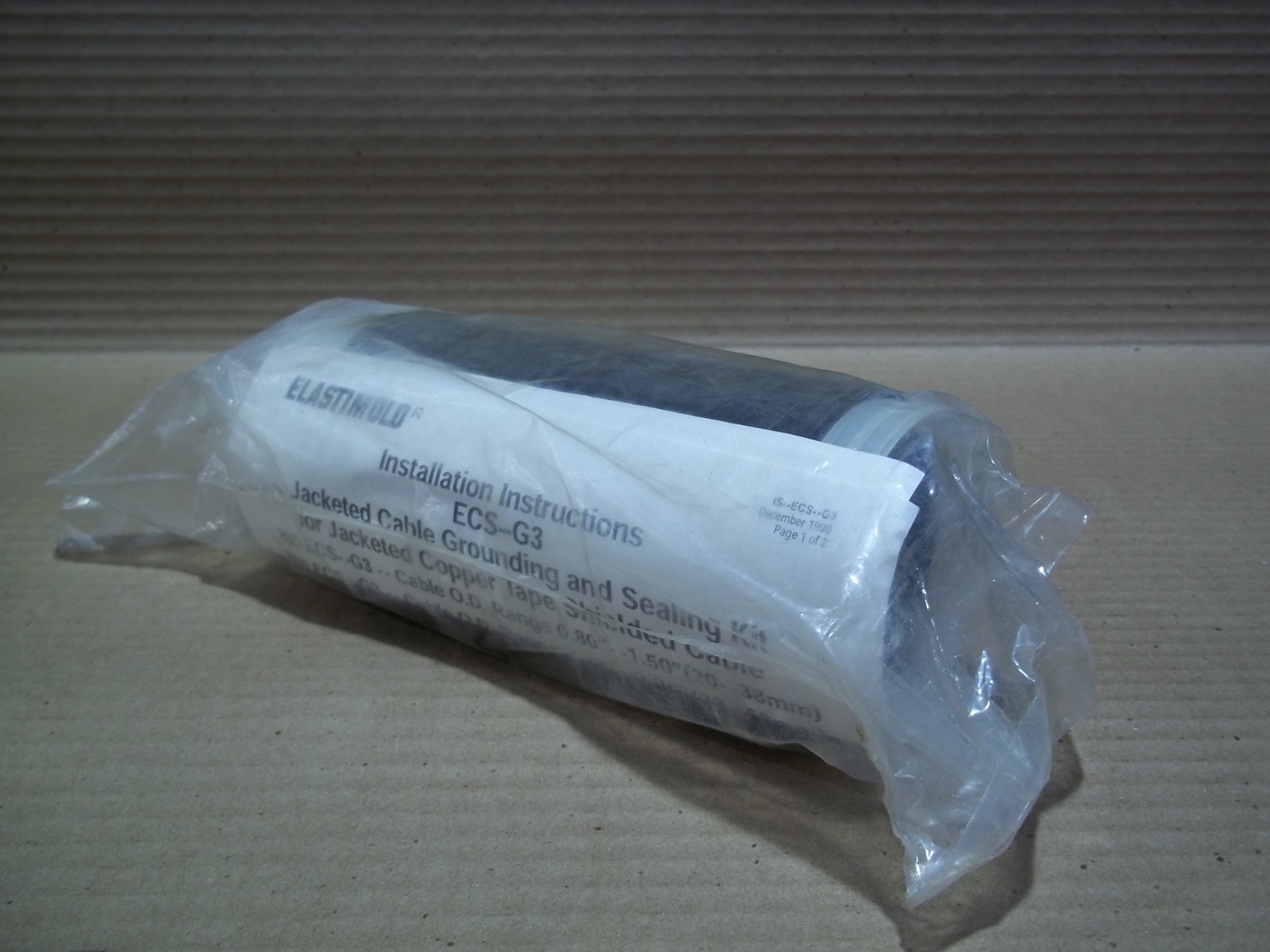 New Elastimold ECS-G3 Jacketed Cable Grounding and Sealing Kit