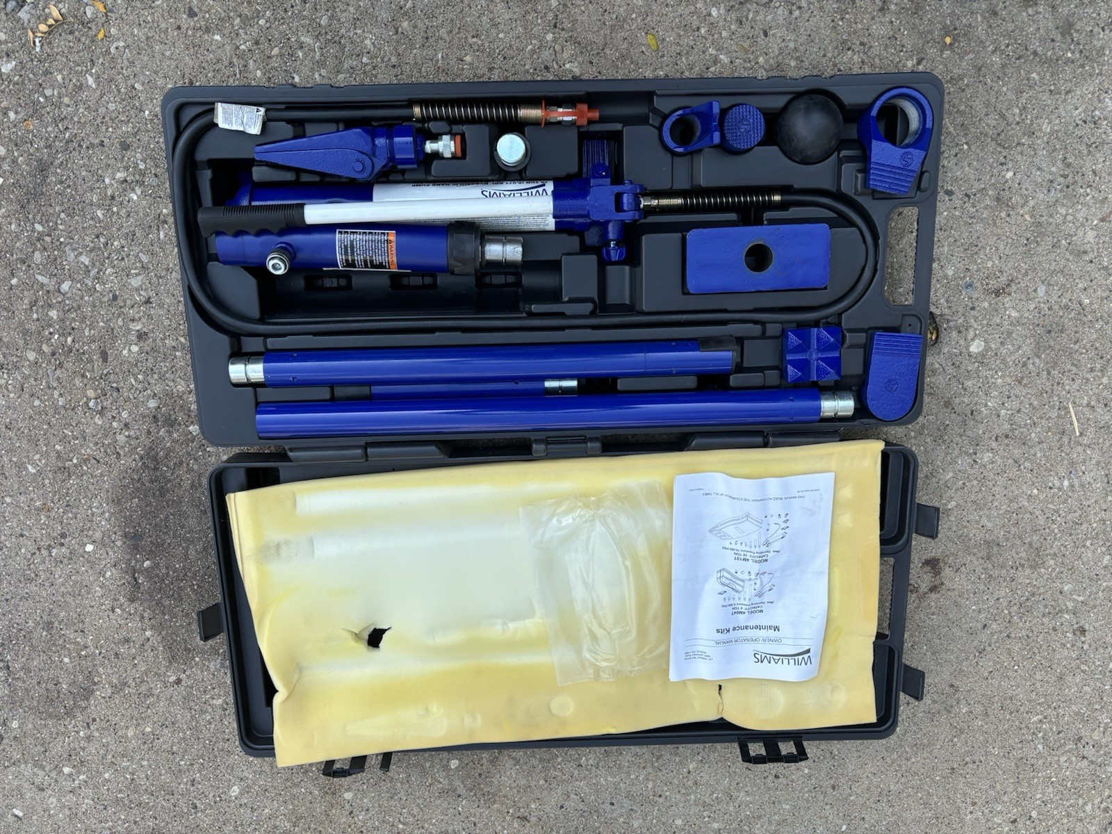 Williams 10 Ton Maintenance Kit- 4M10T New-Open Box