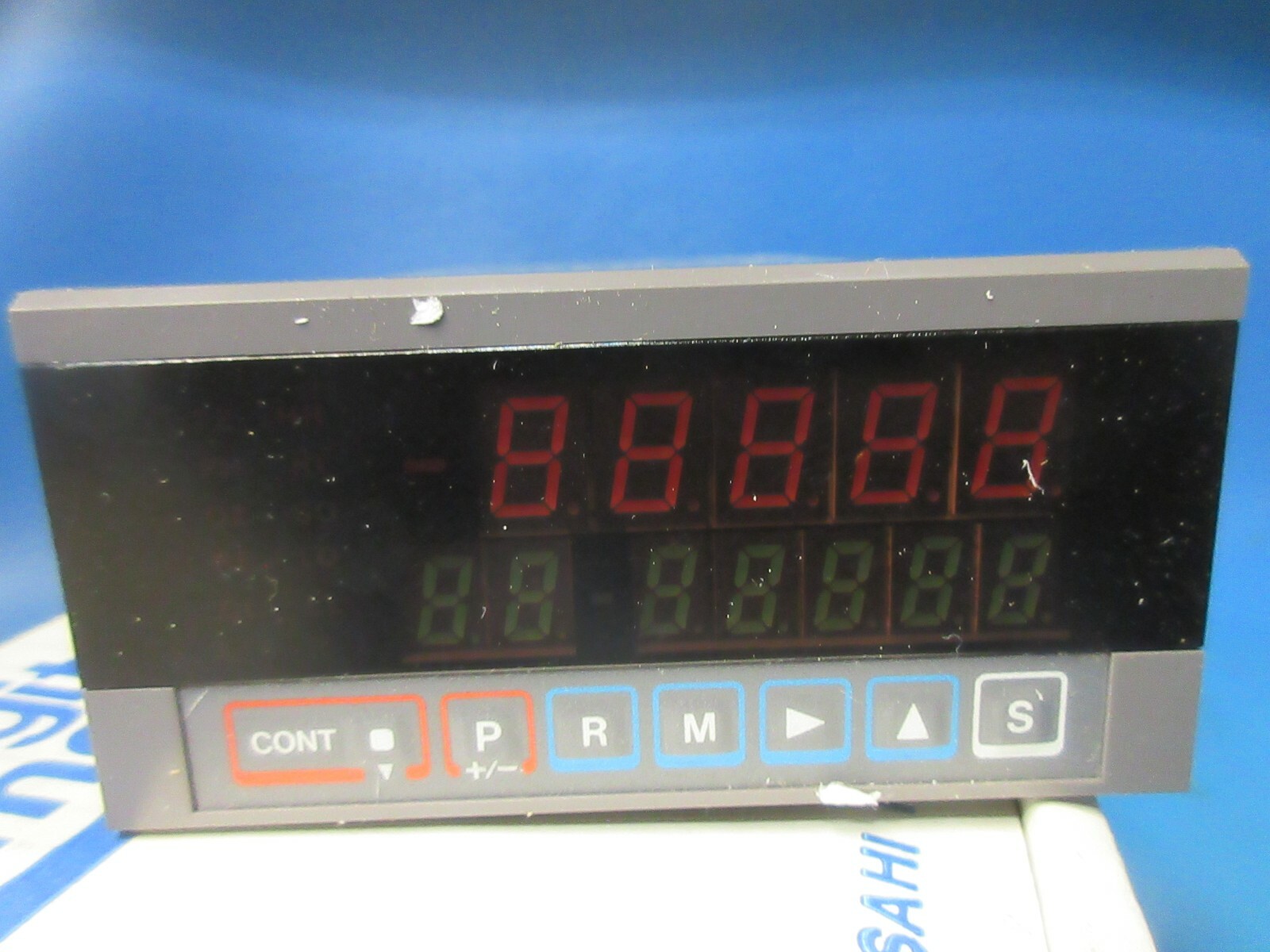 Asahi Keiki AM-749-DV-11-1 Digital Panel Meter Relay