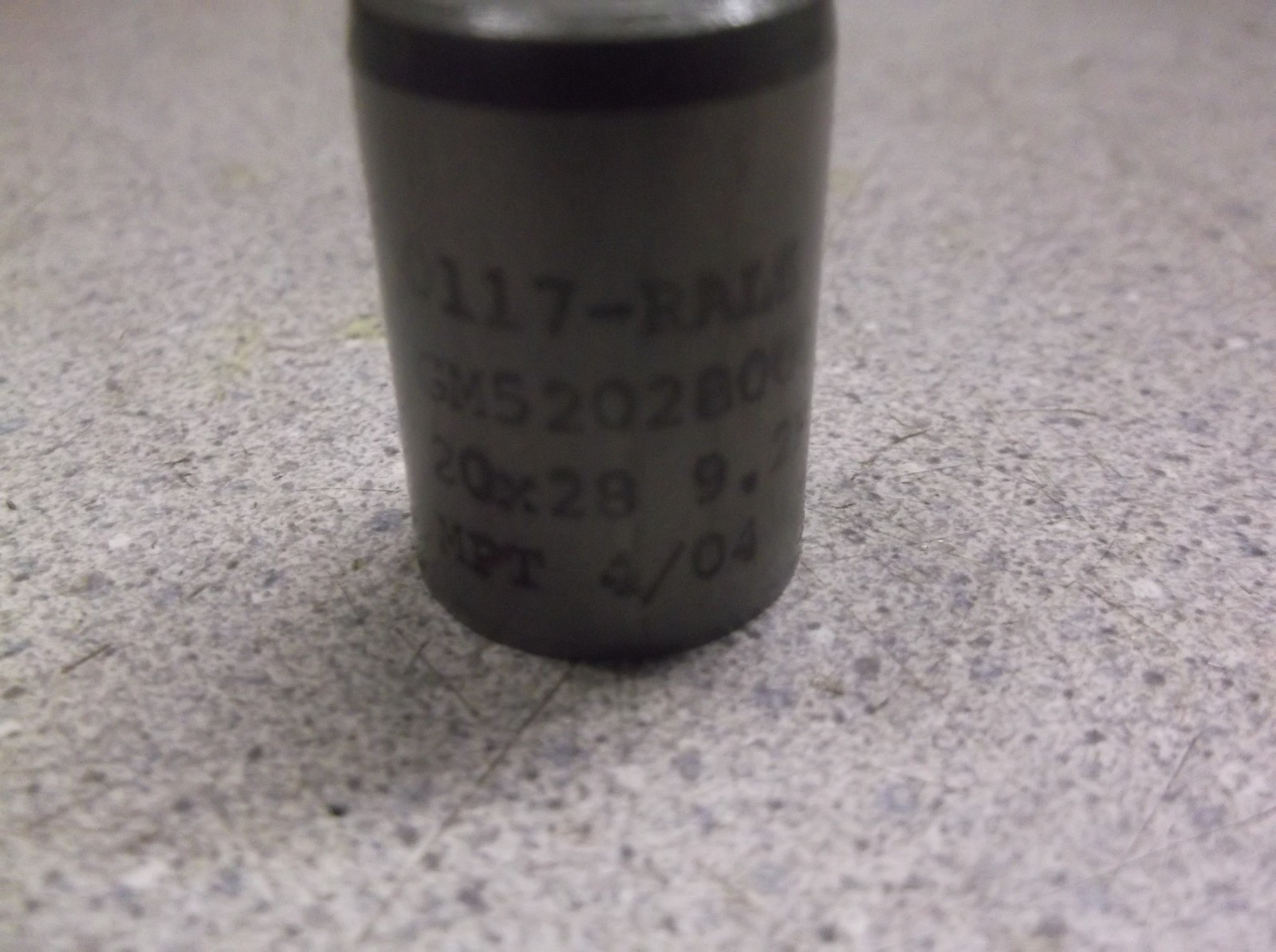 Tool & Die Cutter Punch 0117-RAL5 GM520280092 20×28 9.2P MPT 4/04 *FREE SHIP*