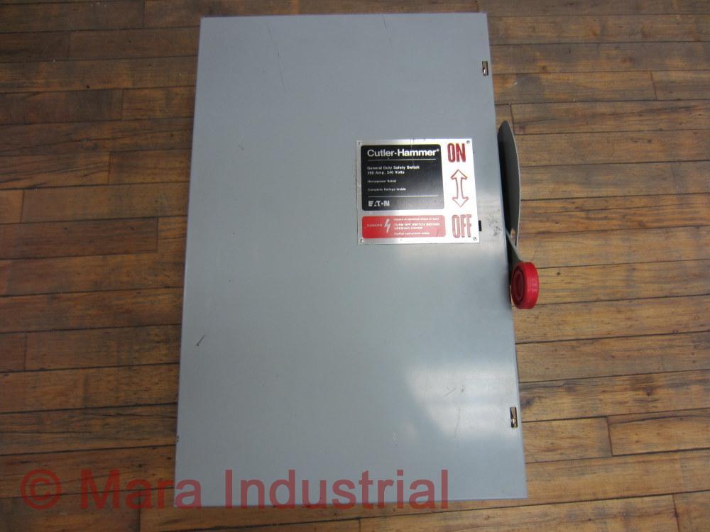 Cutler Hammer DG224NGK Eaton Safety Switch 200 Amp Series B