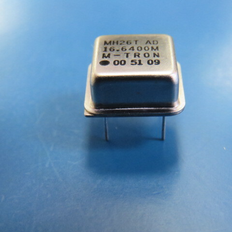 MTRON MH26TAD16.6400MM Qty of 50 per Lot Oscillator XO 16.64MHz �25ppm 50pF HCM