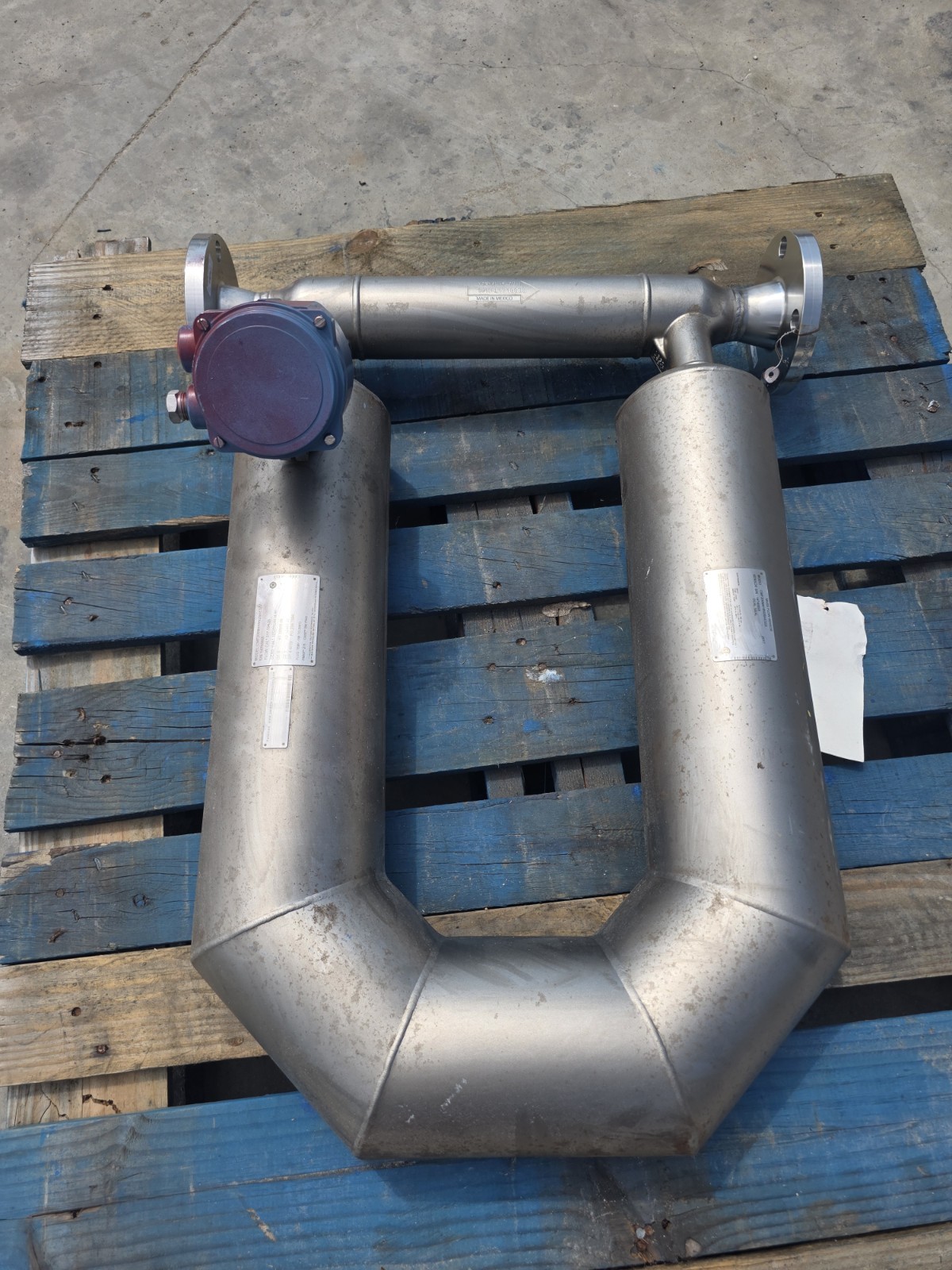 Micro Motion CMF200M418N2BAE3ZZ 2″ Coriolis Mass Flow Sensor 150# SS 2017