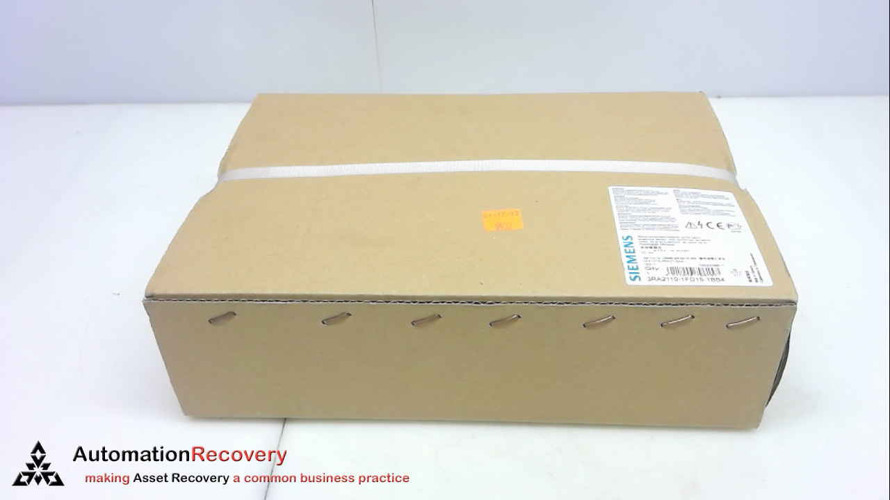 SIEMENS 3RA2110-1FD15-1BB4, LOAD FEEDER, FUSELESS, 400VAC, 24VDC, NEW #250557