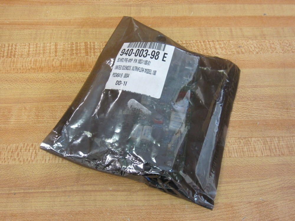 United Sciences 1003-1100-01 Ultraflow Model 100 Pre-Amp Board 1003-1100