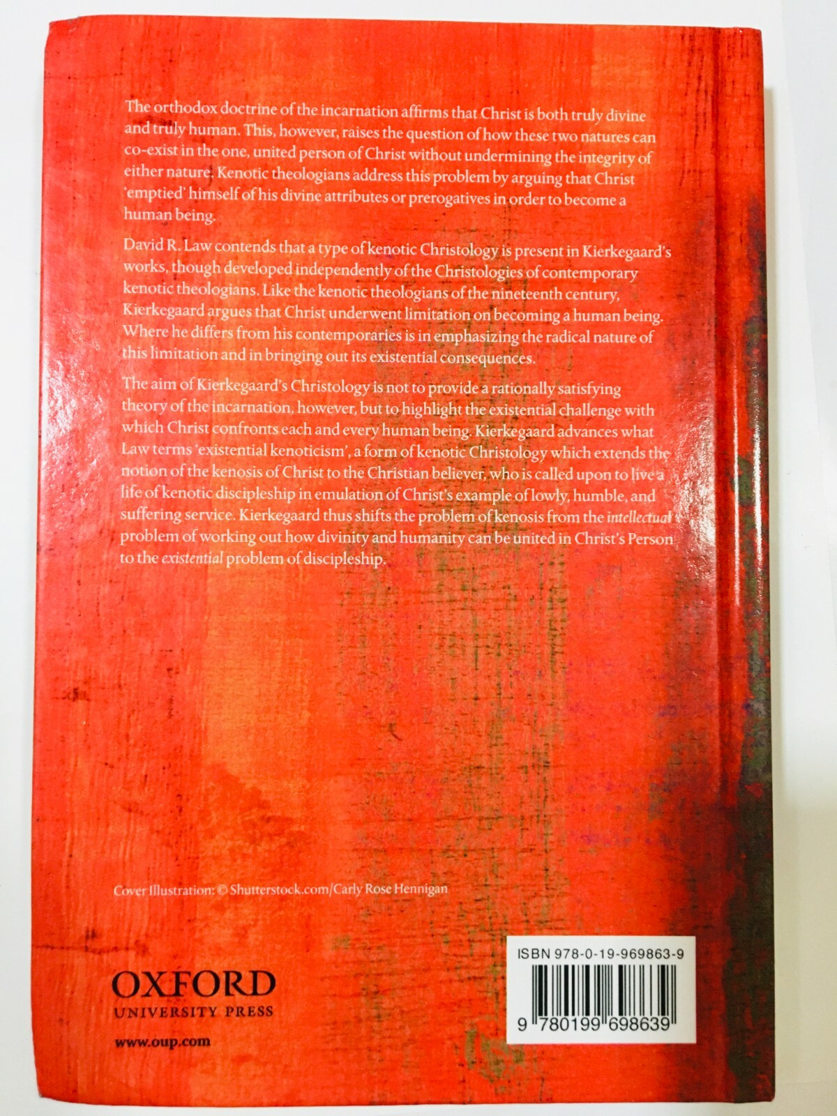Kierkegaard’s Kenotic Christology book Oxford