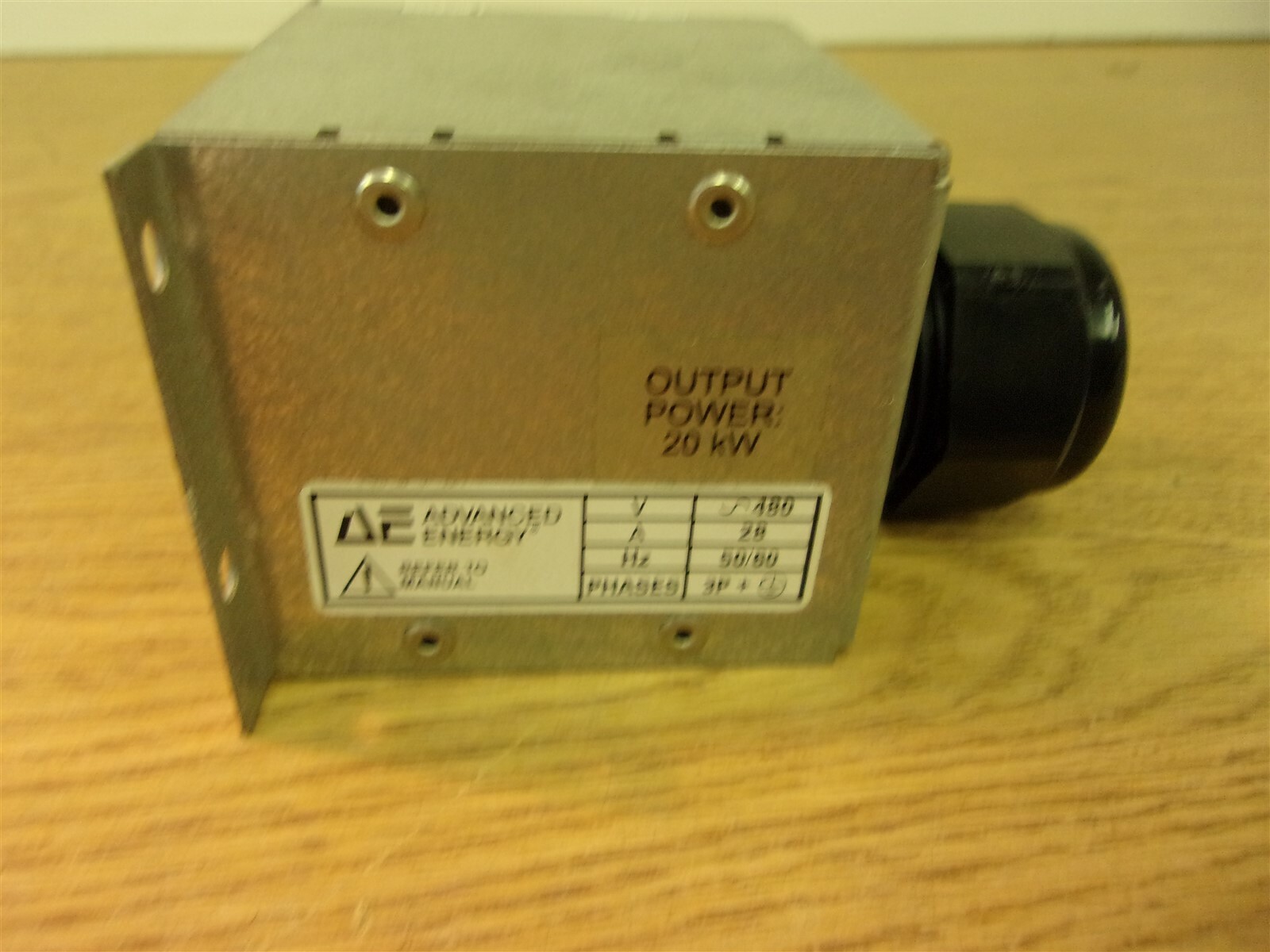 NEW Advanced Energy Output Power 20 KW V-480 A28 H250/60 3-Ph *FREE SHIPPING*