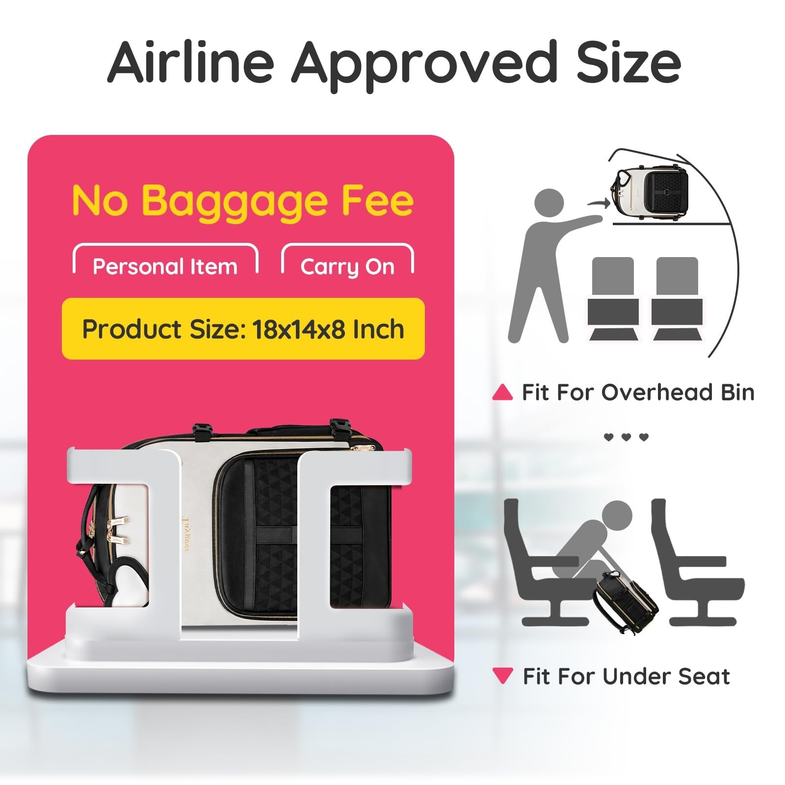 Taygeer Kids Travel Backpack for Airplane, TSA Approved Travel Backpack for B…
