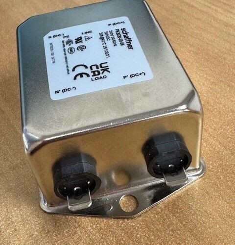 FN2020-20-06 Schaffner 20 A; 250 Vac Chassis Mount Filter