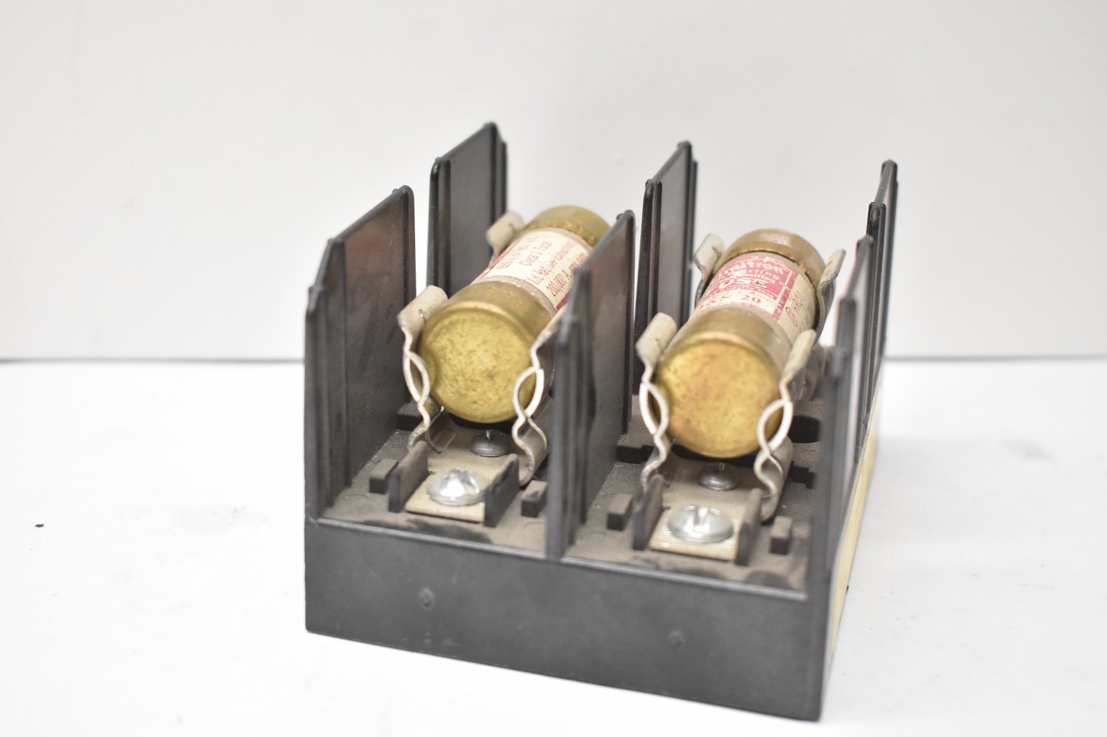 Bussmann Limitron JKS 20 Class J, Lot of 2 With Bussmann Fuseholder J60030-3S