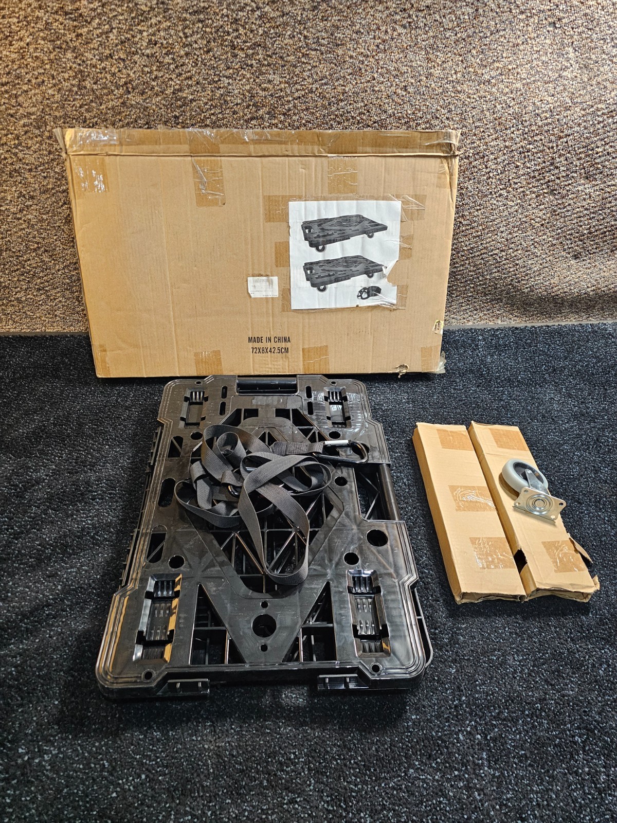 (QTY 2) Nellyke Furniture Movers with Wheels 880 Lbs Capacity with 120in Rope