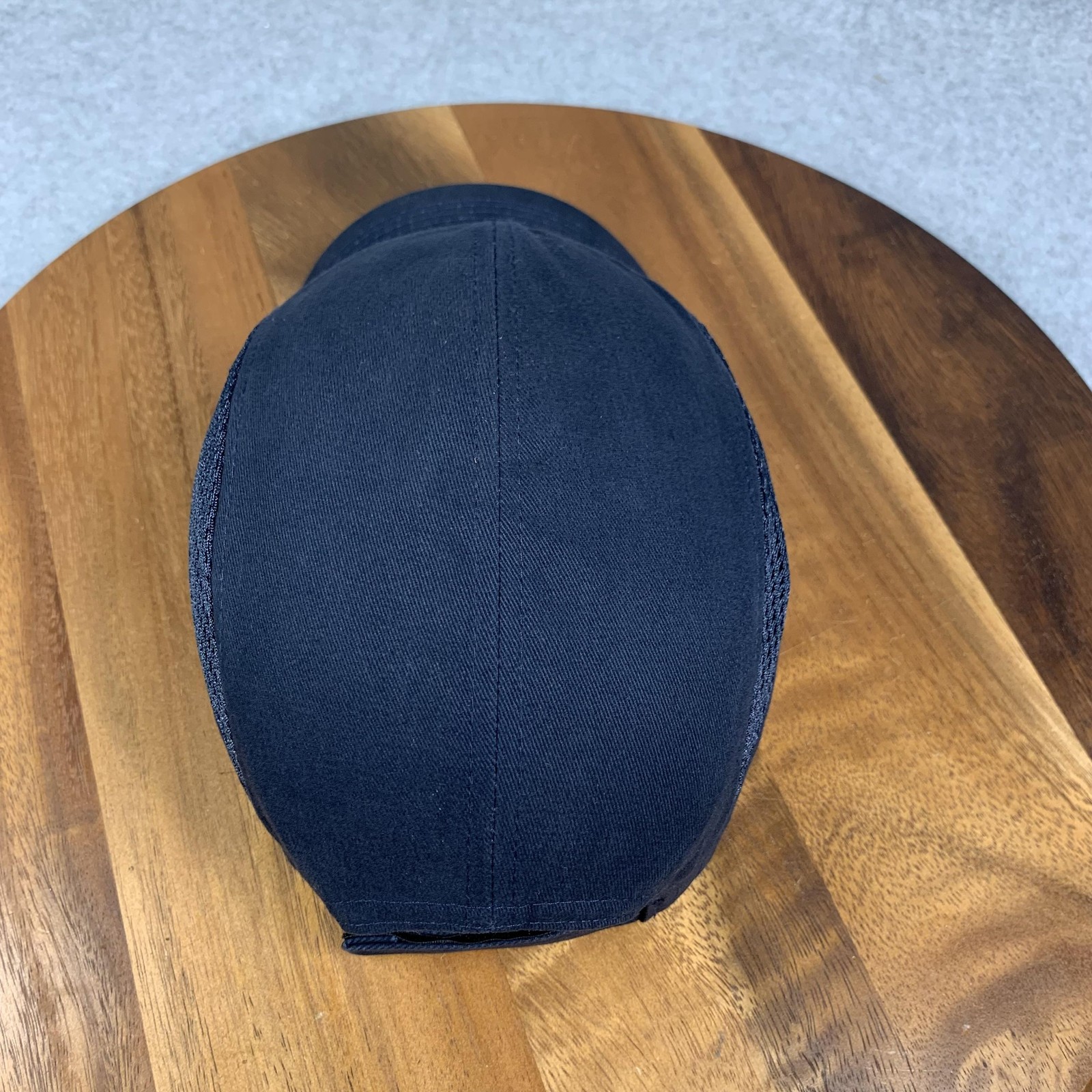 Bump Cap Safety Hat Navy Mesh Sides EN812:2012 Adjustable 54-59cm Hook Loop