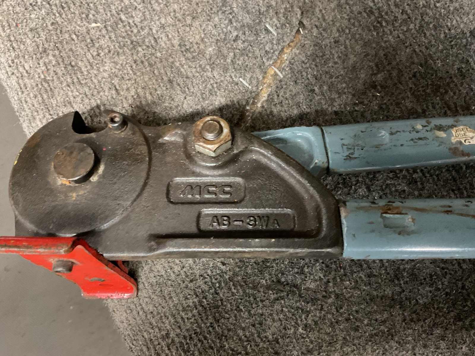 MCC AB-3W 3/8″ Mild Steel Threaded Rod Cutter