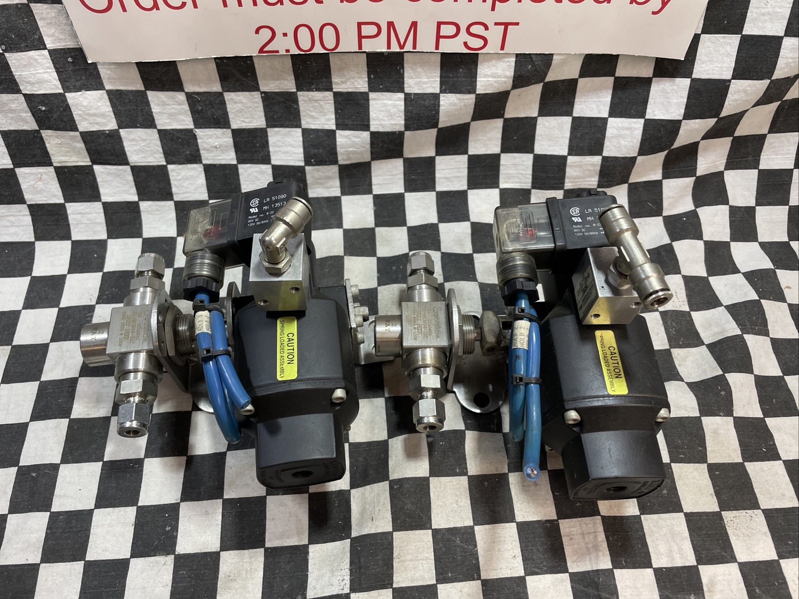 2 SET, SWAGELOK High Pressure Ball Valve SS-H83PS4-31C, MS-131-SR, CAT33P-120-R