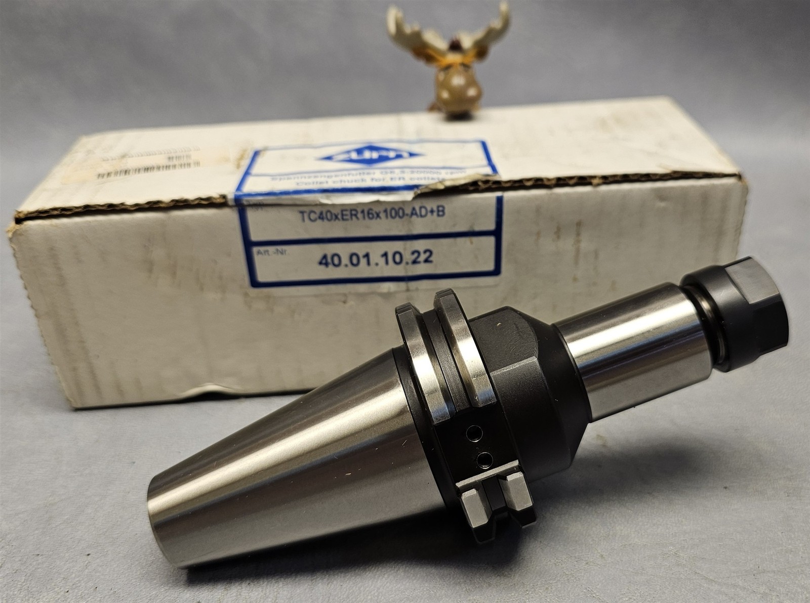 Zurn 40.01.10.22 Chuck for ER Collet 3-20,000RPM TC40xER16x100-AD-B