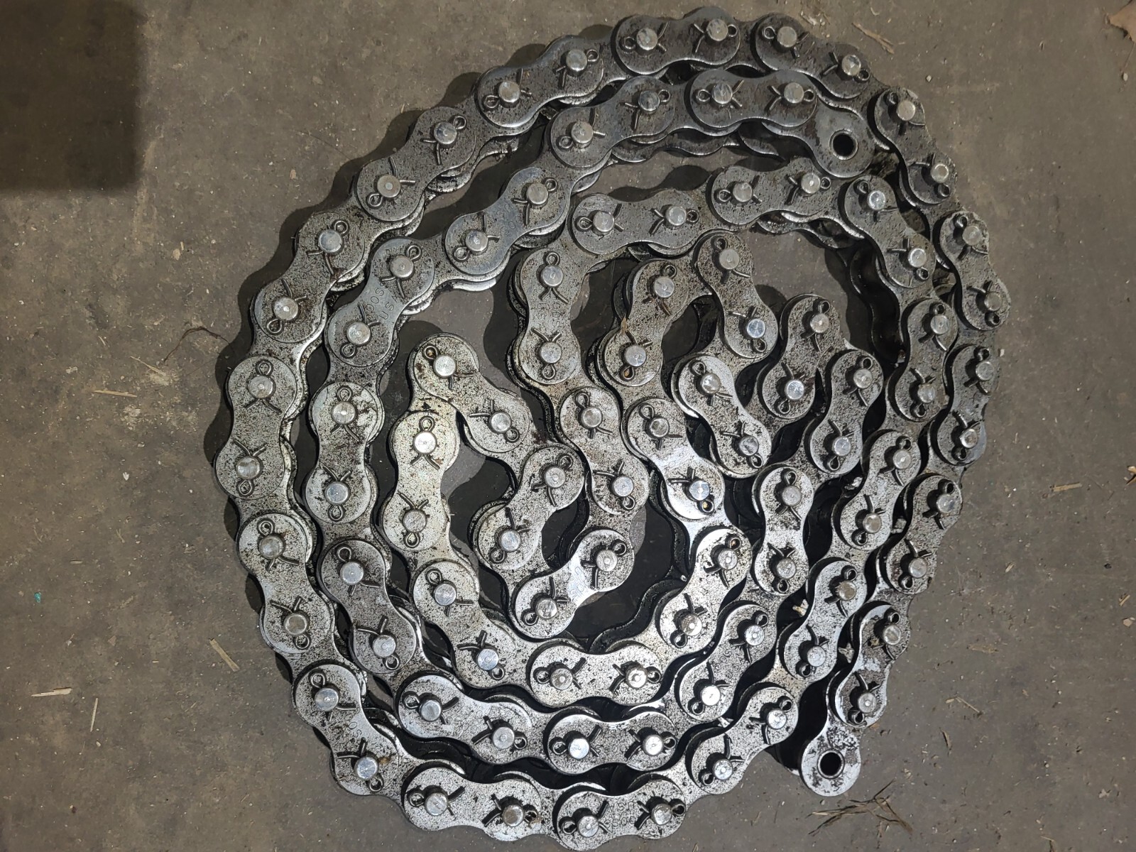  #100 cotter chain 10 ft stainless steel USA made