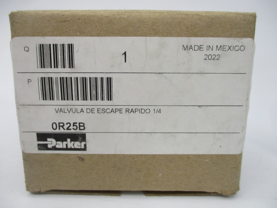 PARKER 0R25B 150PSI 1/4″ NSMP
