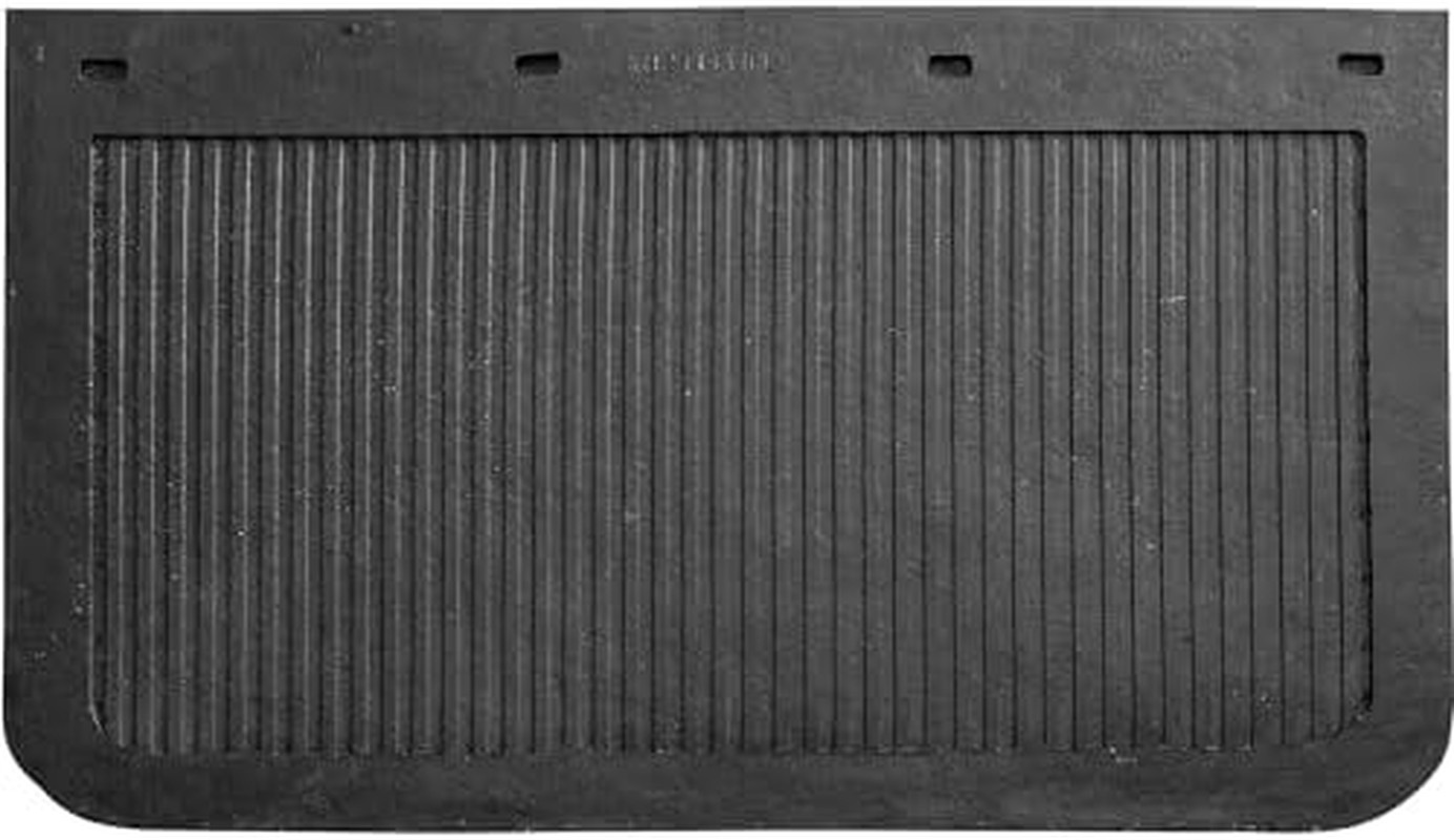 Heavy-Duty Rubber Semi-Truck Mud Flaps – Pair, 24In.W X 14In.L, Model Number B24