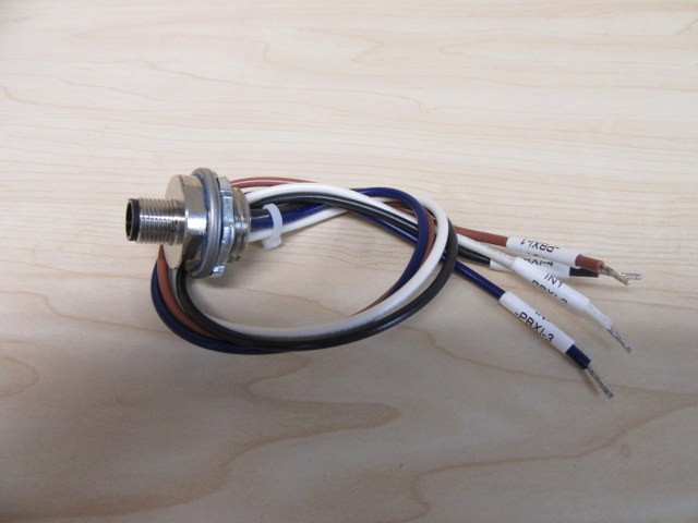 Turck FS 4.4-0.2/14.5/NPT Single Ended Receptacle U-01098 W/Nut
