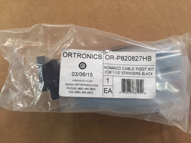 OR-P820827HB ORTRONICS HOMACO CABLE FOOT KIT (NEW)