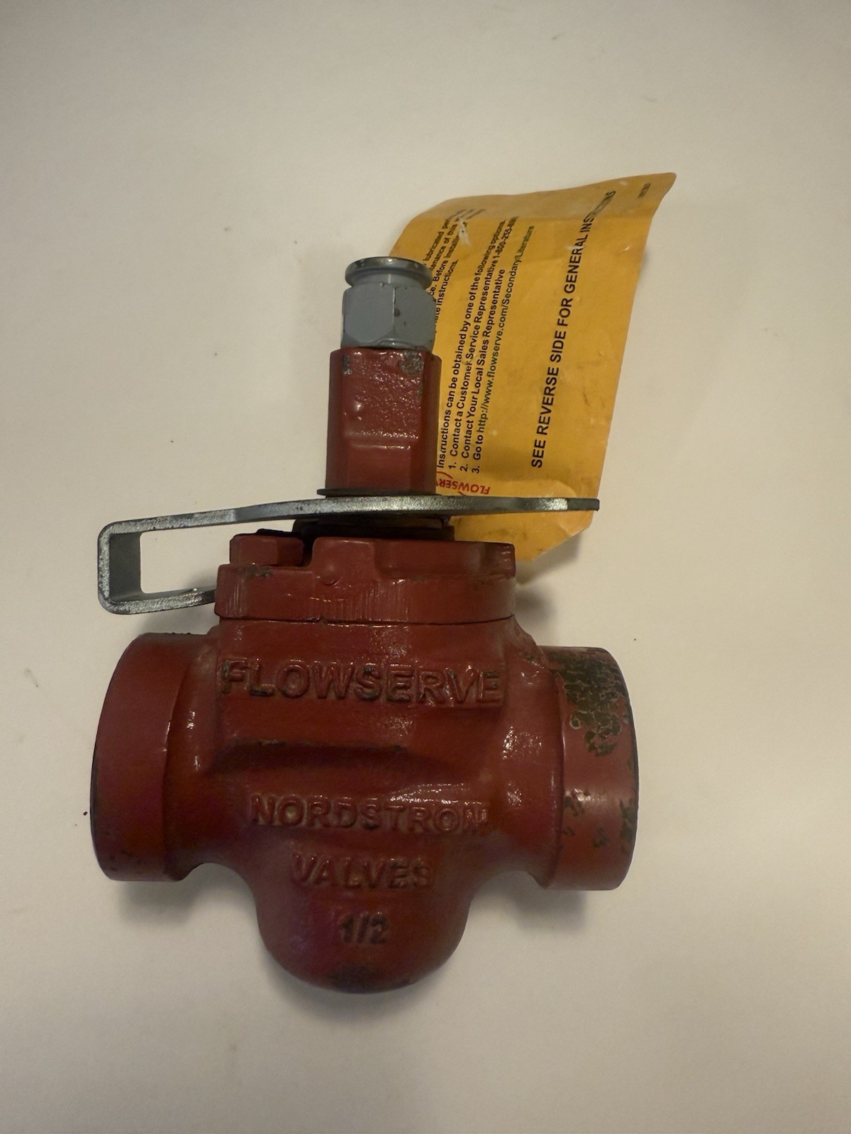 NWT No Box Nordstrom FlowServe D-3000932 2757601 1″ Plug Valve B142