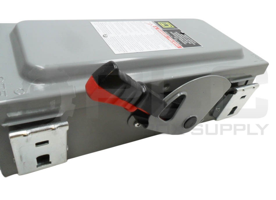 NEW SQUARE D H361AWK /F06 HEAVY DUTY SAFETY SWITCH 30A 600V 50/60HZ 48199 *READ*